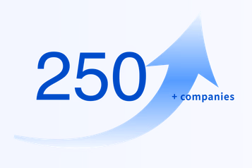 250+ companies